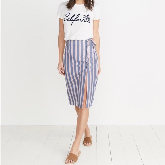Marine Layer Dresses & Skirts - NWOT Marine Layer Layla Wrap Skirt